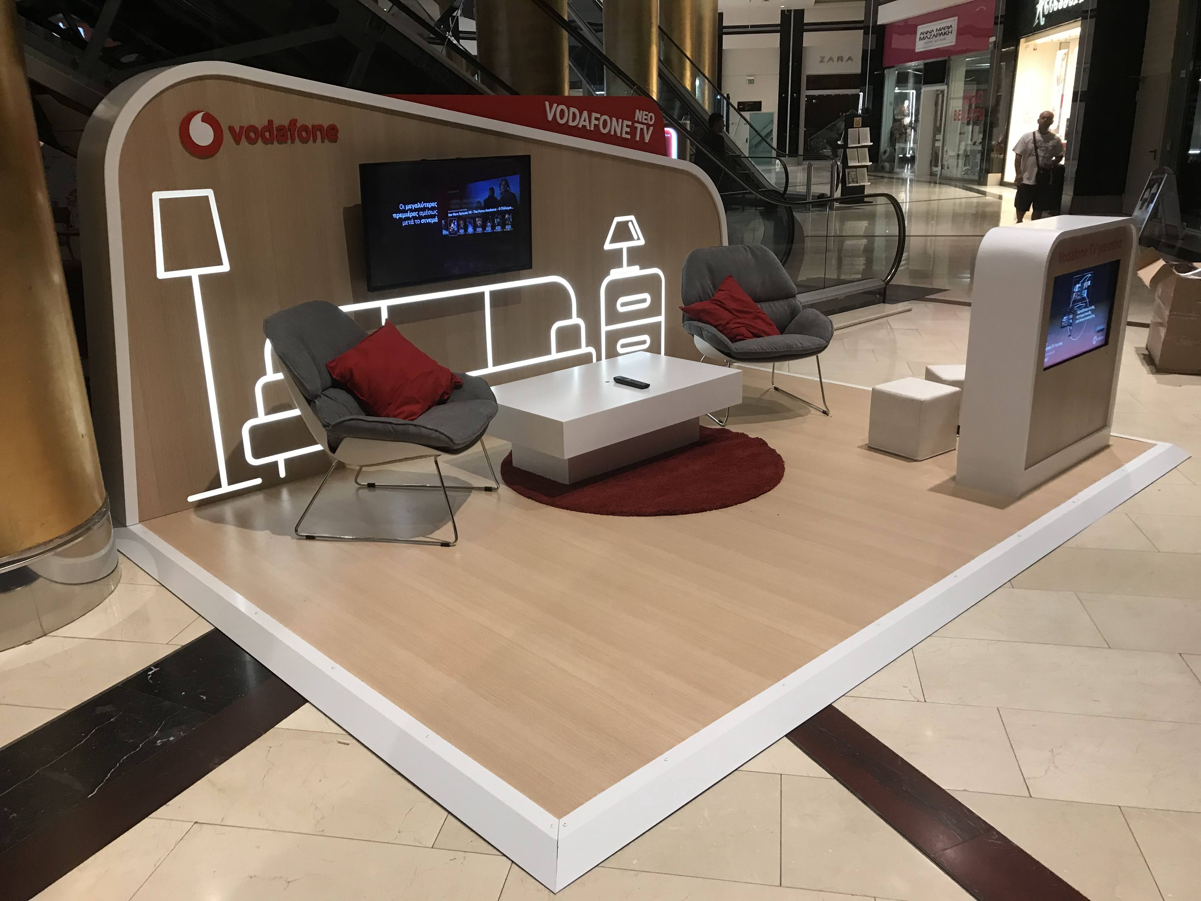 Vodafone TV @ The Golden Hall