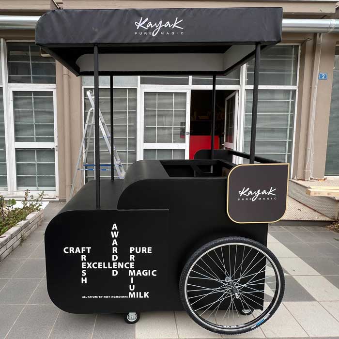 Kayak Icecream Cart